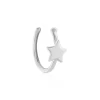 Marc Orian Piercings D'Oreilles|Boucles D'Oreilles Argent > Bague D'oreille Puce Unitaire Astre Argent Blanc