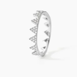 Marc Orian Bijoux Zirconium|Bagues > Bague Doria De Zirconium argent blanc oxyde