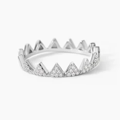 Marc Orian Bijoux Zirconium|Bagues > Bague Doria De Zirconium argent blanc oxyde