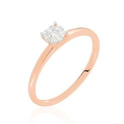 Bague Dream Or Rose Diamant