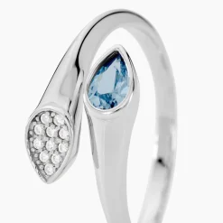 Marc Orian Bagues De Promesse|Bijoux Zirconium > Bague Duchesse Argent Blanc Oxyde De Zirconium