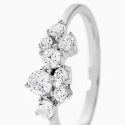 Marc Orian Bagues De Promesse|Bijoux Zirconium > Bague Eden Argent Blanc Oxyde De Zirconium