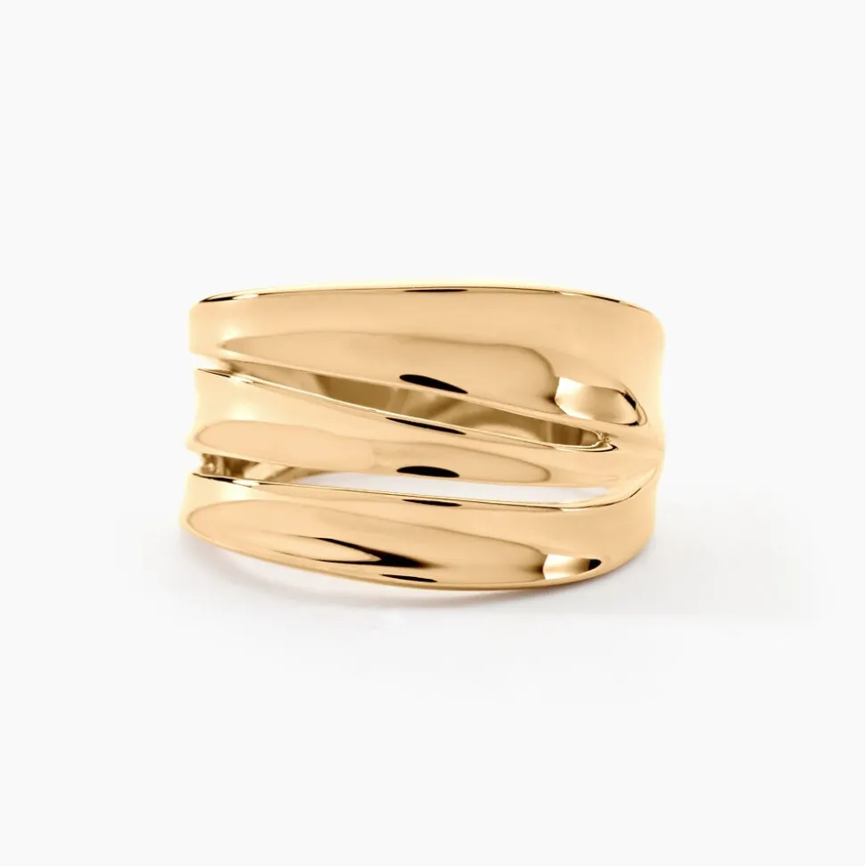 Bague Edwyna Plaqué Or Jaune