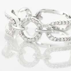 Marc Orian Bijoux Zirconium|Bagues > Bague Ela Argent Blanc Oxyde De Zirconium