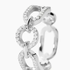 Marc Orian Bijoux Zirconium|Bagues > Bague Ela Argent Blanc Oxyde De Zirconium
