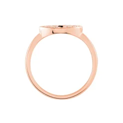 Marc Orian Bijoux Zirconium|Bagues > Bague Eldia Argent Rose Oxyde De Zirconium