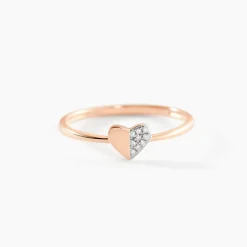Marc Orian Bagues|Bagues Or Rose > Bague Emilia Or Rose Diamant