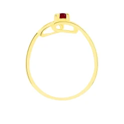 Marc Orian Bagues Rubis|Anniversaire De Mariage > Bague Evka Or Jaune Rubis
