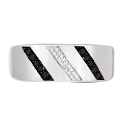 Bague Fadila Or Blanc Diamant