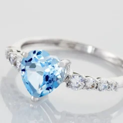 Marc Orian Anniversaire De Mariage|Bagues > Bague Fany Or Blanc Topaze Et Oxyde De Zirconium