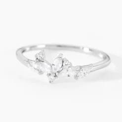 Bague Feeria Argent Blanc Oxyde De Zirconium