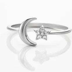 Bague Feeria Argent Blanc Oxyde De Zirconium