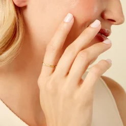 Bague Fino Acier Jaune