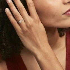 Bague Firmin Argent Blanc Oxyde De Zirconium