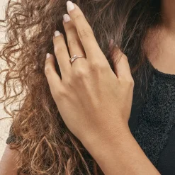 Marc Orian Bagues|Bagues Diamant > Bague Fleche Or Blanc Diamant