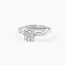 Marc Orian Parures De Mariage|Anniversaire De Mariage > Bague Frika Or Blanc Diamant
