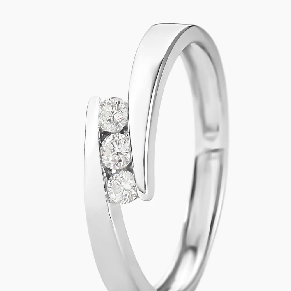 Marc Orian Anniversaire De Mariage|Bagues > Bague Galya Or Blanc Diamant