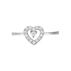 Bague Gautiere Argent Oxyde De Zirconium