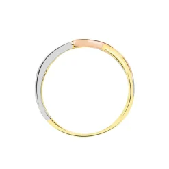 Bague Giusta Or Tricolore Diamant
