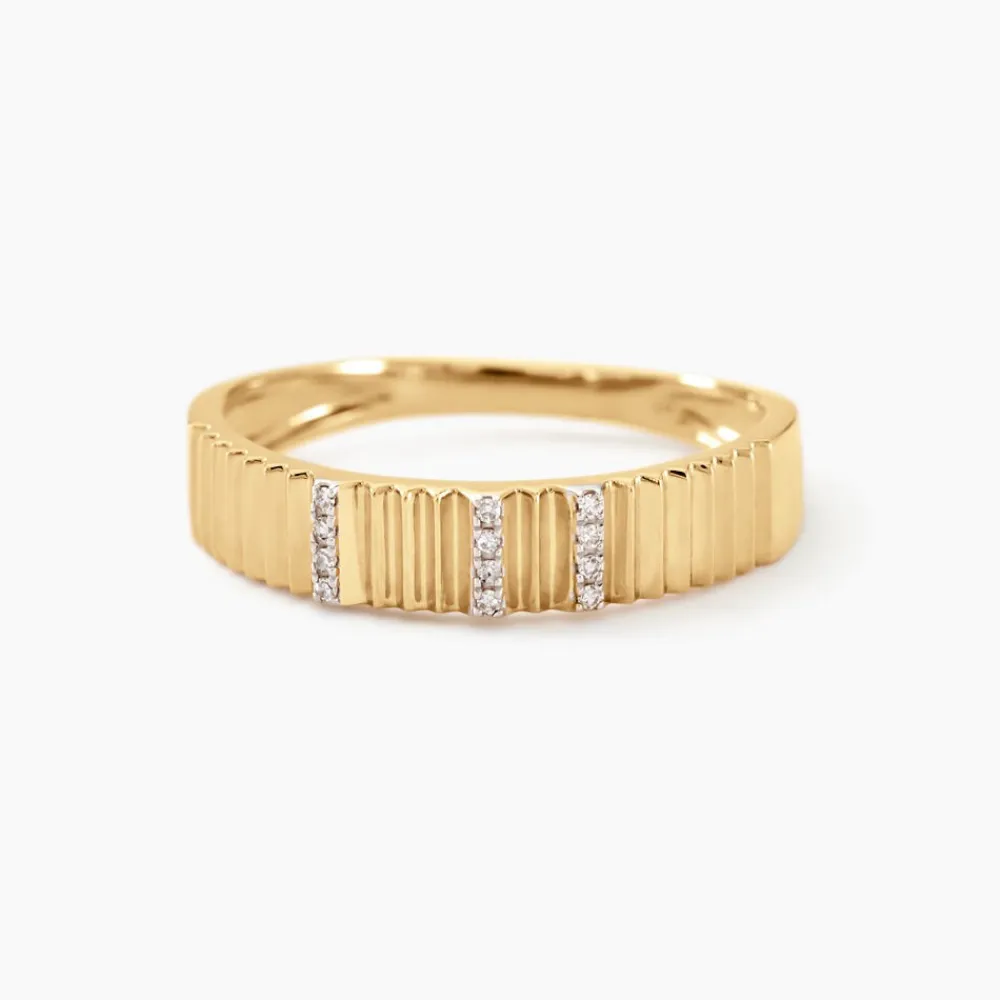 Marc Orian Bagues|Bijoux Femme > Bague Gwyneira Or Jaune Diamant
