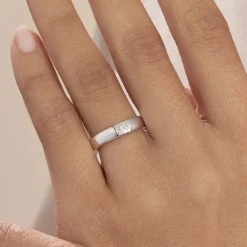 Marc Orian Bagues|Bagues Diamant > Bague Hajila Or Blanc Diamant