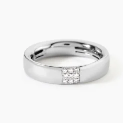 Marc Orian Bagues|Bagues Diamant > Bague Hajila Or Blanc Diamant
