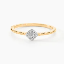 Marc Orian Parures De Mariage|Bagues > Bague Hanadi Or Jaune Diamant
