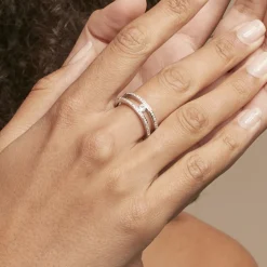 Bague Hermione Argent Blanc Oxyde De Zirconium