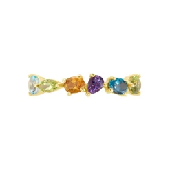 Bague Hortense Or Jaune Topaze Péridot