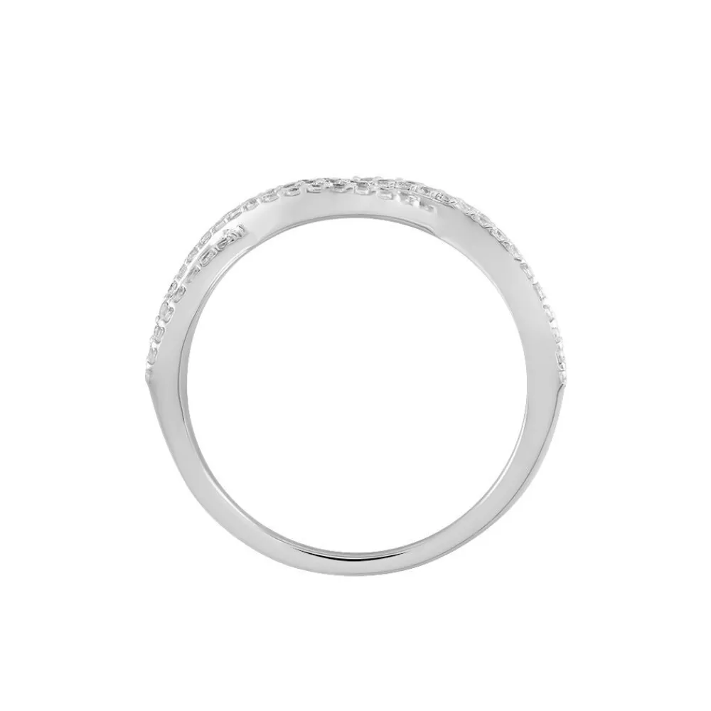 Marc Orian Bagues Fantaisie|Bijoux Zirconium > Bague Ireneo Argent Blanc Oxyde De Zirconium
