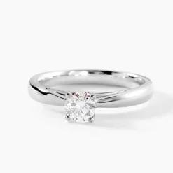 Bague Iris Platine Blanc Diamant