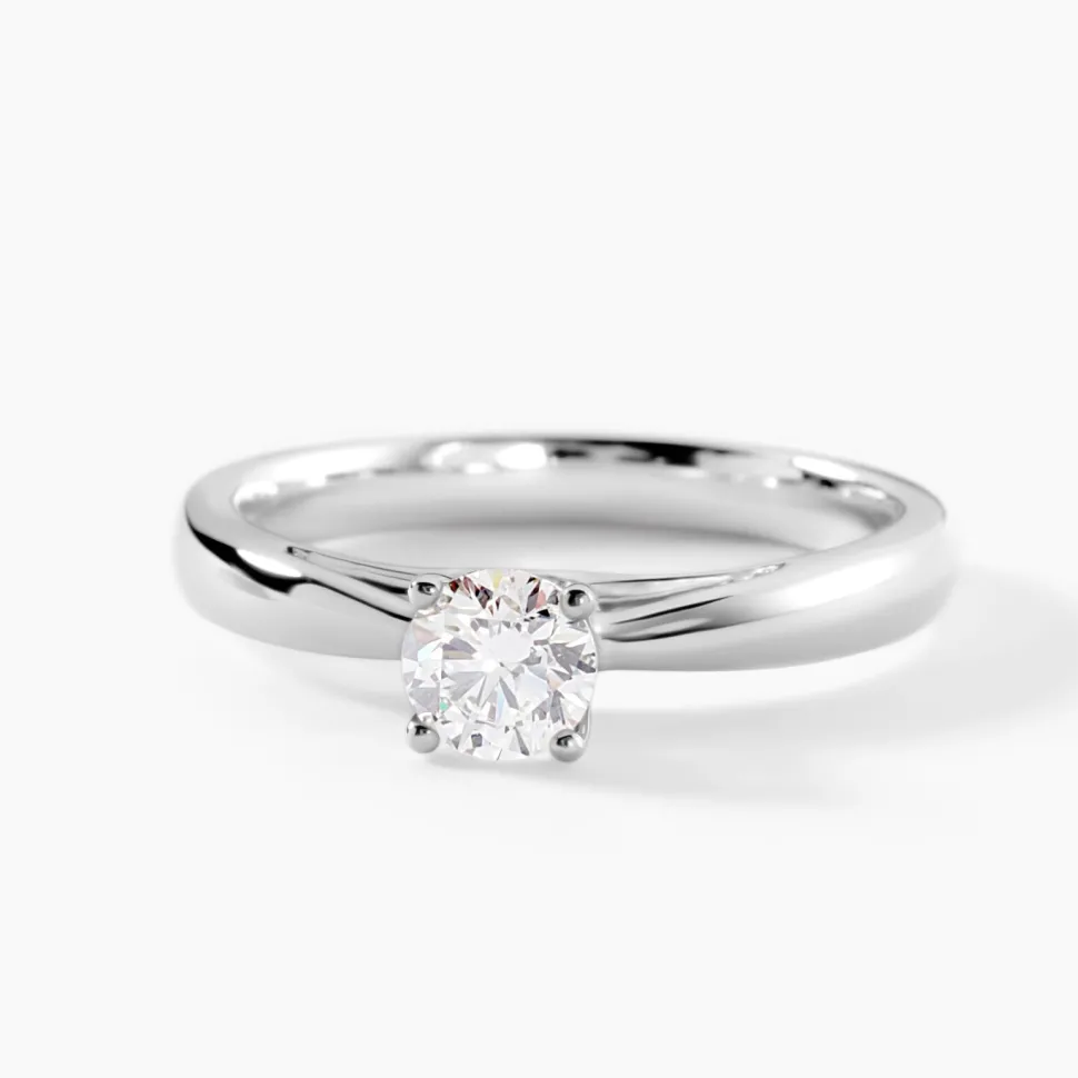 Bague Iris Platine Blanc Diamant