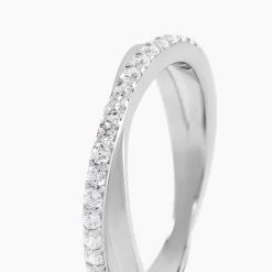 Bague Isolde Argent Blanc Oxyde De Zirconium