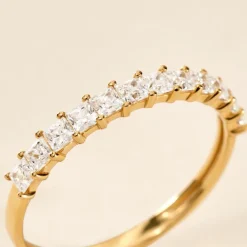 Marc Orian Bijoux Zirconium|Bagues > Bague Jahzeel Or Jaune Oxyde De Zirconium