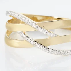 Bague Joassine Or Jaune Diamant