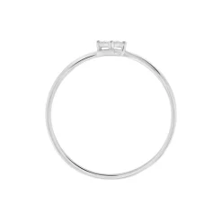 Marc Orian Bijoux Or|Anniversaire De Mariage > Bague Jone Or Blanc Diamant