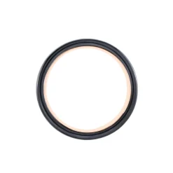 Bague Jourdan Echo Tungstene Tricolore Blanc / Rose / Noir