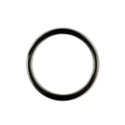 Bague Jourdan Homme Liorin Acier Bicolore Noir Et Blanc Tungstene