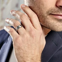 Bague Jourdan Jume Tugstene Blanc
