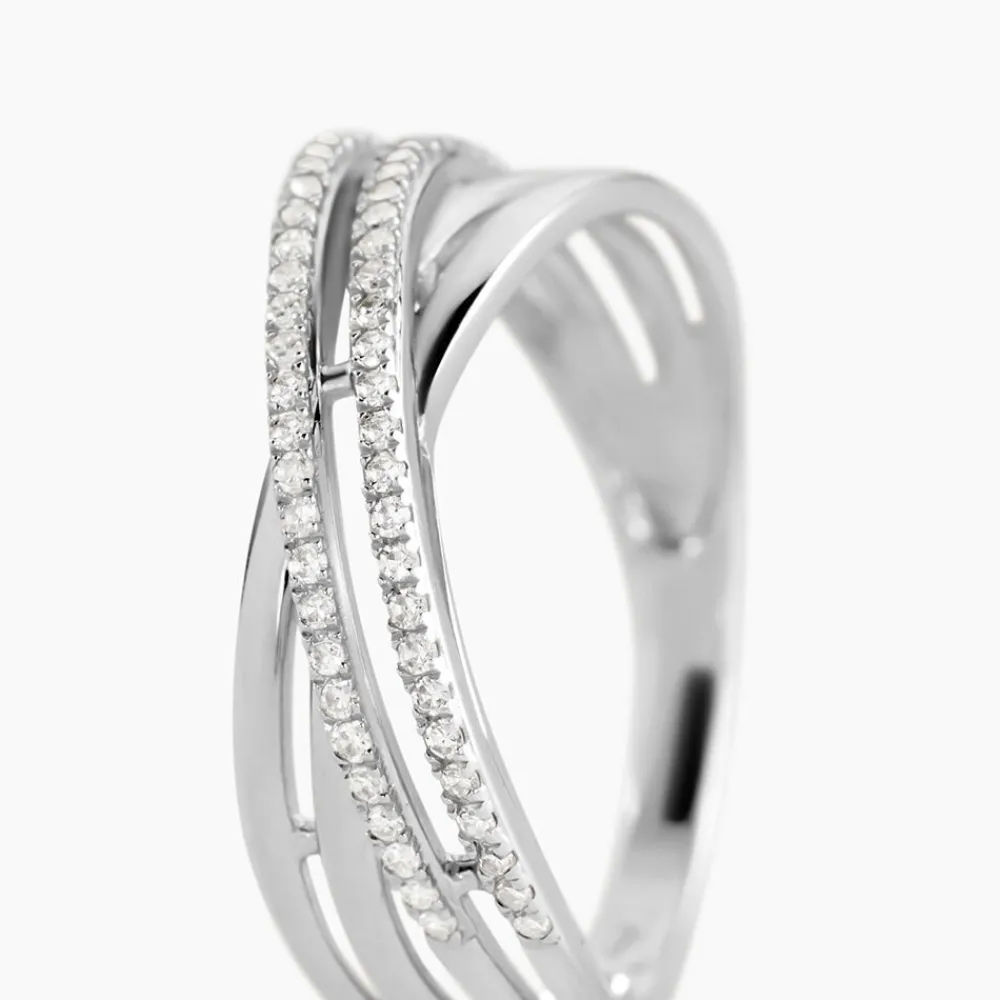 Marc Orian Bagues|Bagues Diamant > Bague Julianne Or Blanc Diamant Divers