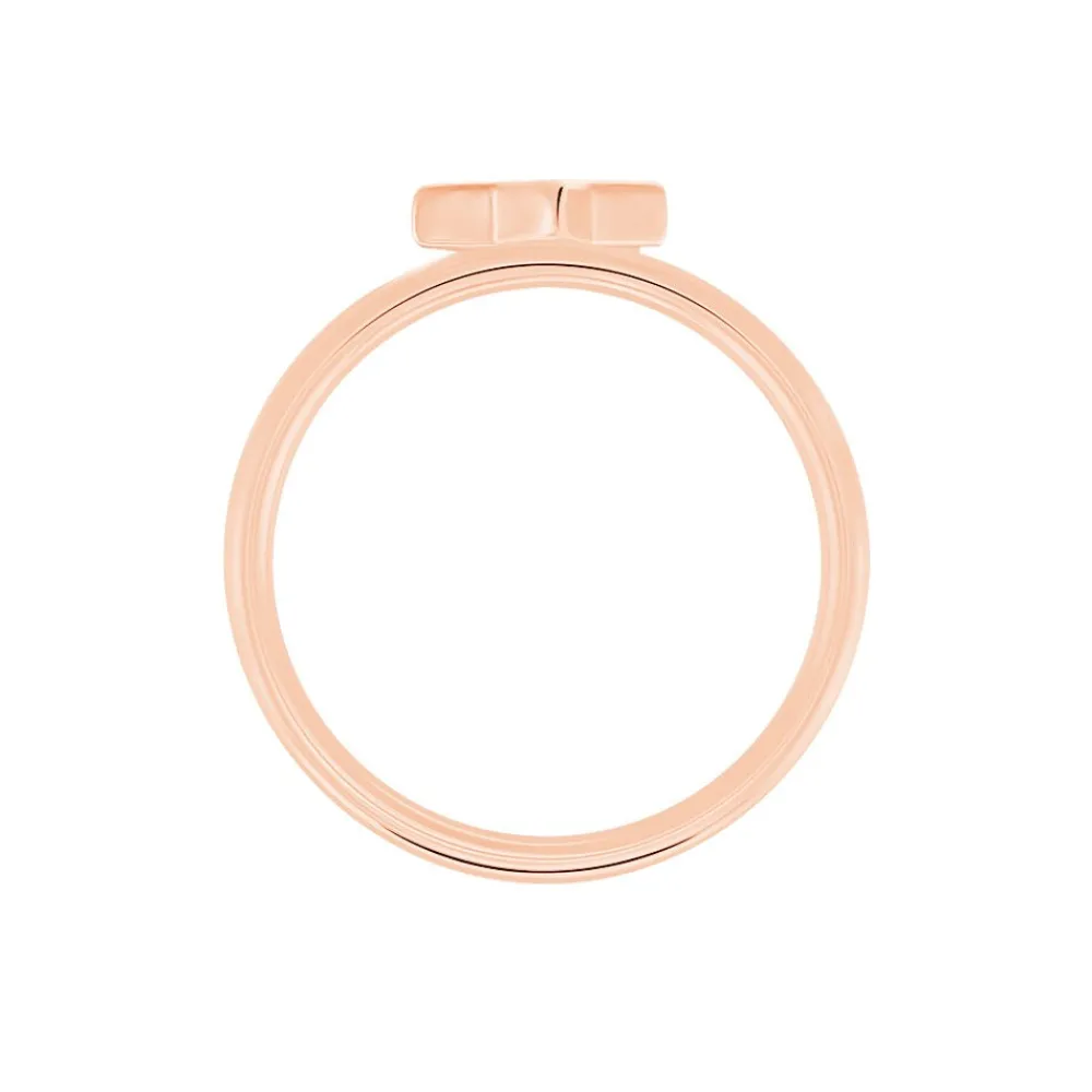 Marc Orian Bijoux Zirconium|Bagues > Bague Kathalyne Argent Rose Oxyde De Zirconium