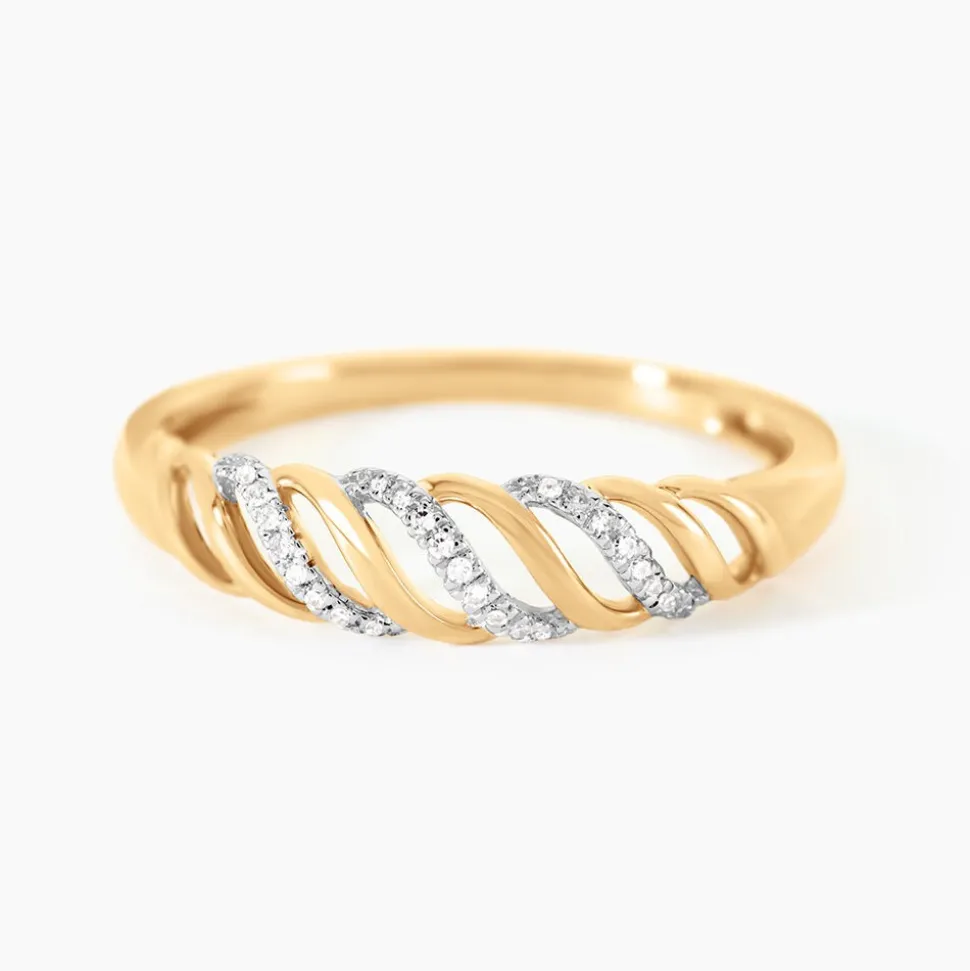 Bague Kausalya Or Jaune Diamant