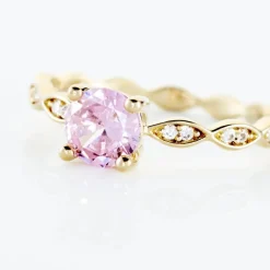 Bague Kurt Plaqué Or Jaune Oxyde De Zirconium