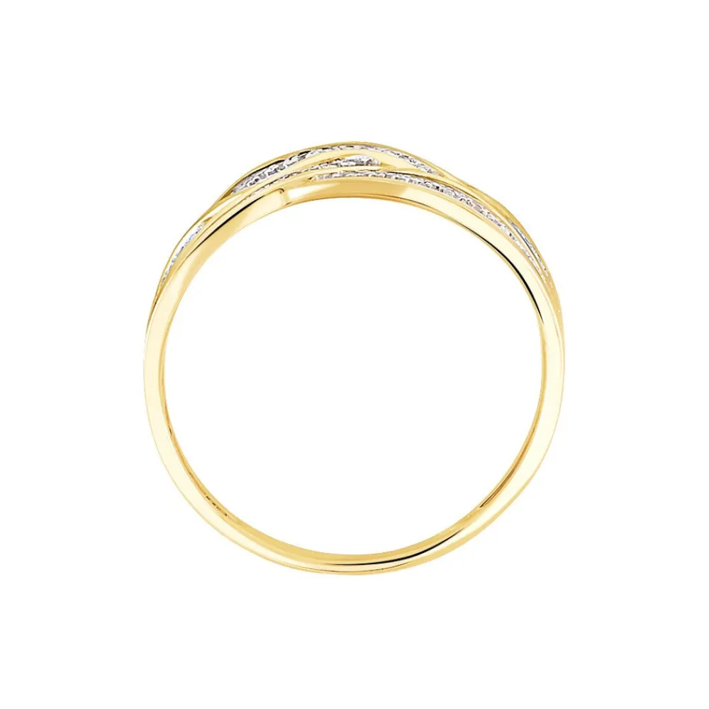 Marc Orian Bagues|Bijoux Femme > Bague Leopoldine Or Jaune Diamant