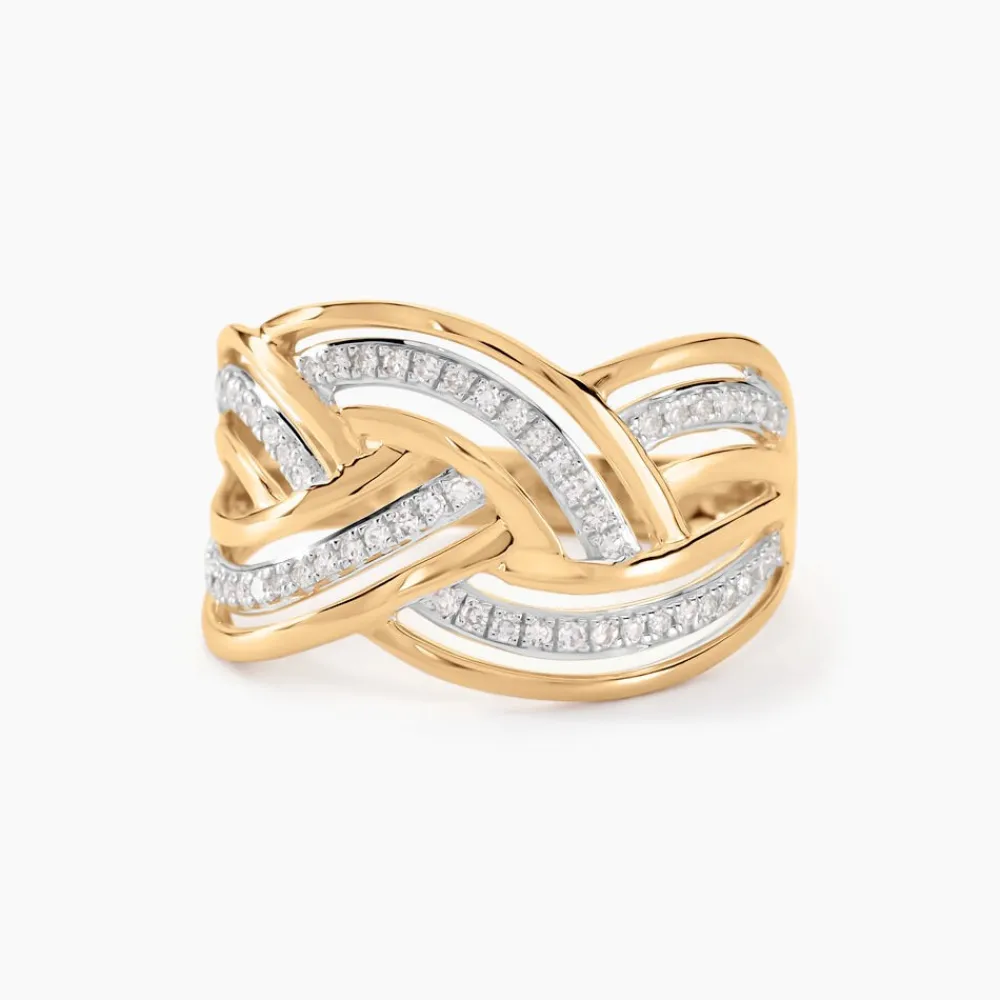 Marc Orian Bagues|Bijoux Femme > Bague Leopoldine Or Jaune Diamant