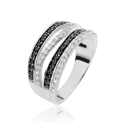 Marc Orian Bijoux Zirconium|Bagues > Bague Leticia Argent Oxyde De Zirconium
