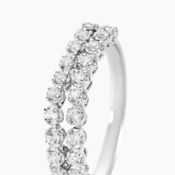 Marc Orian Bijoux Zirconium|Bagues > Bague Lexane Argent Blanc Oxyde De Zirconium