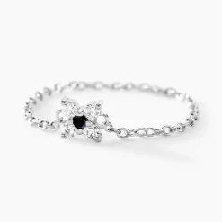 Bague Lindie Argent Blanc Oxyde De Zirconium