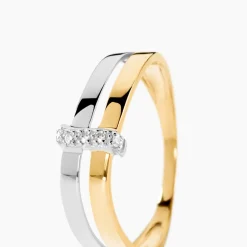 Marc Orian Bagues|Bagues Diamant > Bague Lisella Or Bicolore Diamant