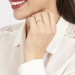 Marc Orian Bagues|Bagues Diamant > Bague Lisella Or Bicolore Diamant